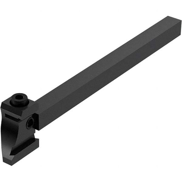 Seco - Tool Block Style 150.10-JETI, 15.49mm Blade Height, 136mm OAL, 10mm OAH, Indexable Cutoff Blade Tool Block - 10mm Shank Width, Through Coolant - Americas Industrial Supply