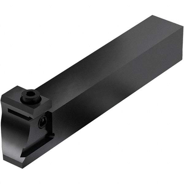 Seco - Tool Block Style 150.10-JETI, 15.49mm Blade Height, 80.3mm OAL, 3/4" OAH, Indexable Cutoff Blade Tool Block - 0.75mm Shank Height, 3/4" Shank Width, Through Coolant - Americas Industrial Supply