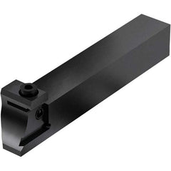 Seco - Tool Block Style 150.10-JETI, 15.49mm Blade Height, 80.3mm OAL, 3/4" OAH, Indexable Cutoff Blade Tool Block - 0.75mm Shank Height, 3/4" Shank Width, Through Coolant - Americas Industrial Supply