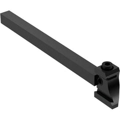 Seco - Tool Block Style 150.10-JETI, 15.49mm Blade Height, 136mm OAL, 10mm OAH, Indexable Cutoff Blade Tool Block - 10mm Shank Width, Through Coolant - Americas Industrial Supply