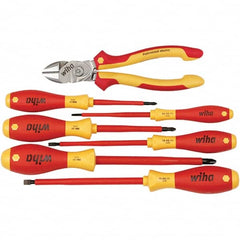 Wiha - 7 Piece Insulated Hand Tool Set - Americas Industrial Supply