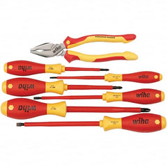 Wiha - 7 Piece Insulated Hand Tool Set - Americas Industrial Supply