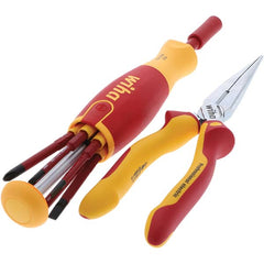 Wiha - 8 Piece Insulated Hand Tool Set - Americas Industrial Supply