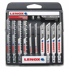 Lenox - Jig Saw Blade Sets Blade Material: Bi-Metal Minimum Blade Length (Inch): 3-5/8 - Americas Industrial Supply