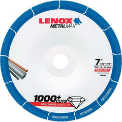 Lenox - Depressed-Center Wheels Wheel Diameter (Inch): 6 Wheel Thickness (Decimal Inch): 0.0500 - Americas Industrial Supply