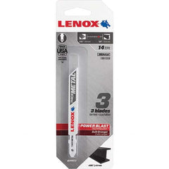 Lenox - Jig Saw Blades Blade Material: Bi-Metal Blade Length (Inch): 3-5/8 - Americas Industrial Supply