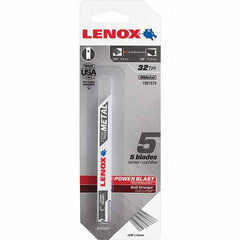 Lenox - Jig Saw Blades Blade Material: Bi-Metal Blade Length (Inch): 3-5/8 - Americas Industrial Supply