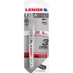 Lenox - Jig Saw Blades Blade Material: Bi-Metal Blade Length (Inch): 3-5/8 - Americas Industrial Supply