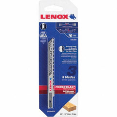 Lenox - Jig Saw Blades Blade Material: Bi-Metal Blade Length (Inch): 4 - Americas Industrial Supply