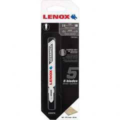 Lenox - Jig Saw Blades Blade Material: Bi-Metal Blade Length (Inch): 3-1/2 - Americas Industrial Supply