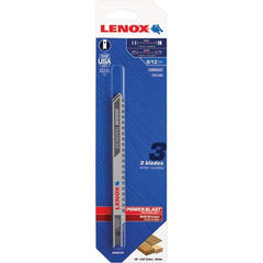 Lenox - Jig Saw Blades Blade Material: Bi-Metal Blade Length (Inch): 4-1/2 - Americas Industrial Supply