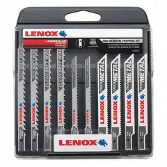 Lenox - Jig Saw Blade Sets Blade Material: Bi-Metal Minimum Blade Length (Inch): 3-5/8 - Americas Industrial Supply