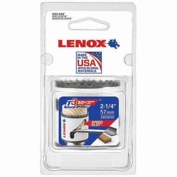 Lenox - Hole Saws Saw Diameter (mm): 1.50 Saw Diameter (Inch): 2-1/4 - Americas Industrial Supply