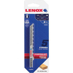 Lenox - Jig Saw Blades Blade Material: Bi-Metal Blade Length (Inch): 4 - Americas Industrial Supply