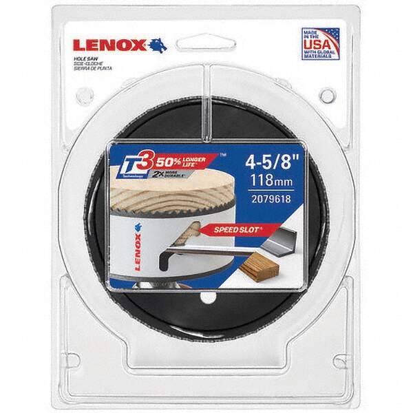 Lenox - Hole Saws Saw Diameter (mm): 1.50 Saw Diameter (Inch): 4-3/4 - Americas Industrial Supply