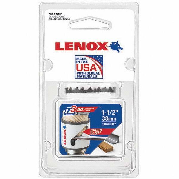 Lenox - Hole Saws Saw Diameter (mm): 1.50 Saw Diameter (Inch): 2-1/4 - Americas Industrial Supply