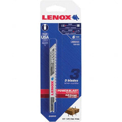 Lenox - Jig Saw Blades Blade Material: Bi-Metal Blade Length (Inch): 4 - Americas Industrial Supply