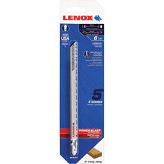 Lenox - Jig Saw Blades Blade Material: Bi-Metal Blade Length (Inch): 6 - Americas Industrial Supply