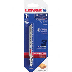 Lenox - Jig Saw Blades Blade Material: Bi-Metal Blade Length (Inch): 4 - Americas Industrial Supply