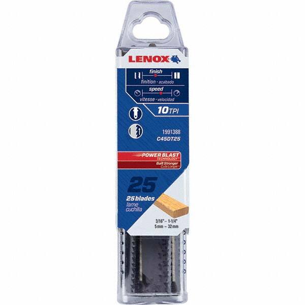 Lenox - Jig Saw Blades Blade Material: Bi-Metal Blade Length (Inch): 4 - Americas Industrial Supply