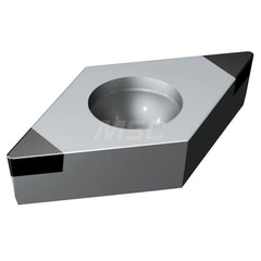 DCGW21.51S0320F 7125 CBN Turning Insert AlTiCrN Finish, Neutral, 1/4″ Inscribed Circle, 0.0157″ Corner Radius, 0.0937″ Thick