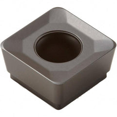 Seco - SCET120612 M10 Grade MS2050 Carbide Milling Insert - TiAlN/NbN Finish, 1/4" Thick, 1/2" Inscribed Circle, 1.2mm Corner Radius - Americas Industrial Supply