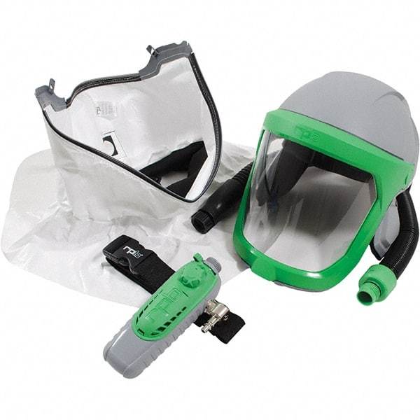 RPB - Size Universal, Adjustable Ratchet Suspension SAR System - Hard Hat Headgear, Face Shield (Anti-Fog), Use for Painting - Americas Industrial Supply