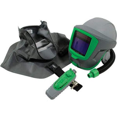 RPB - Size Universal, Adjustable Ratchet Suspension SAR System - Hard Hat Headgear, Flip-Up Welding Lens over Face Shield, Auto Darkening Filter, Use for Welding/Grinding - Americas Industrial Supply