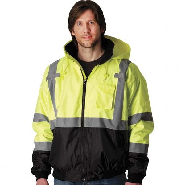 PIP - Size S Yellow High Visibility Jacket - Americas Industrial Supply