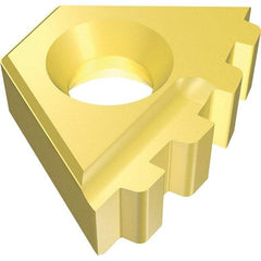 Vargus - 14DIR14d Grade VKX, Internal OTTM Threading Insert - 5 TPI Int Pitch, Right Hand Insert, TiN Finish, Carbide - Americas Industrial Supply