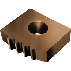 Vargus - 1616ER1616 Grade VRXP, External APIRD Threading Insert - 8 TPI Ext Pitch, Right Hand Insert, AlTiN Finish, Carbide - Americas Industrial Supply