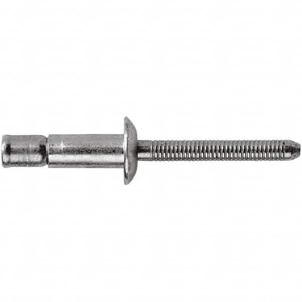 STANLEY Engineered Fastening - Size 8 Dome Head Steel Structural with Locking Stem Blind Rivet - Americas Industrial Supply