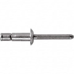 STANLEY Engineered Fastening - Size 8 Dome Head Steel Structural with Locking Stem Blind Rivet - Americas Industrial Supply