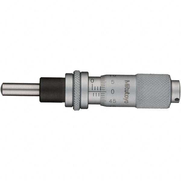 Mitutoyo - Mechanical Micrometer Heads Minimum Measurement (mm): 0.00 Maximum Measurement (mm): 13.00 - Americas Industrial Supply