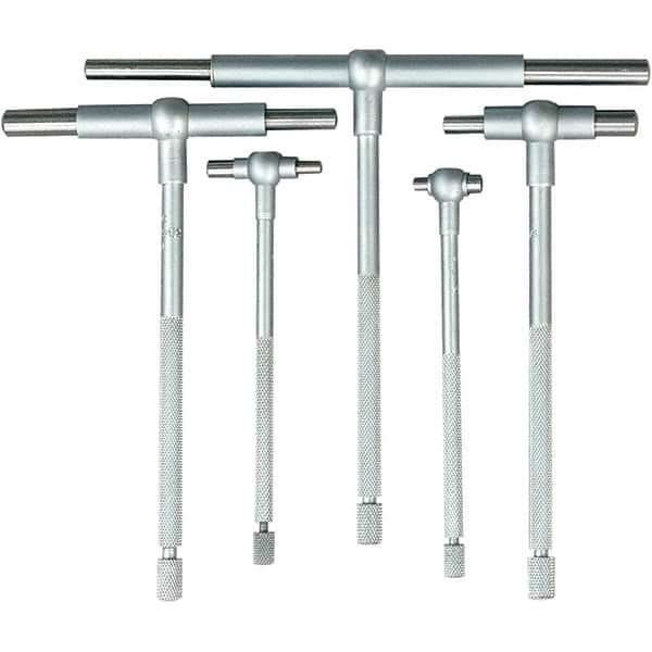 Mitutoyo - Telescoping Gage Sets Minimum Measurement (Decimal Inch): 0.5000 Maximum Measurement (Inch): 6 - Americas Industrial Supply