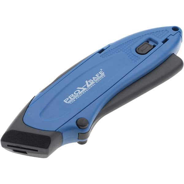 PRO-SAFE - 2.36" Blade Retractable Blade Utility Knife - Americas Industrial Supply