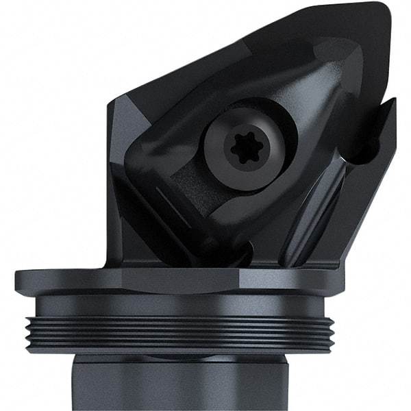 Seco - Left Hand Cut, Size GL50, WN..43. Insert Compatiblity, Internal Modular Turning & Profiling Cutting Unit Head - 32mm Ctr to Cutting Edge, 38mm Head Length, Through Coolant, Series SteadyLine - Americas Industrial Supply