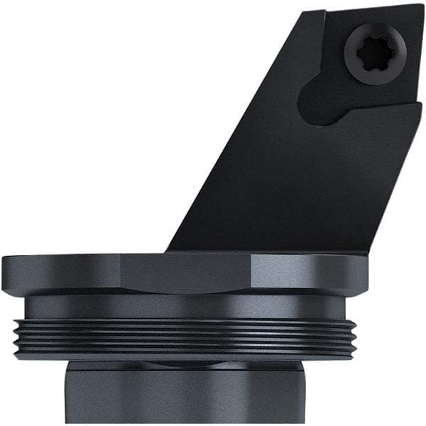 Seco - Left Hand Cut, Size GL40, CC..21.5. Insert Compatiblity, Internal Modular Turning & Profiling Cutting Unit Head - 27mm Ctr to Cutting Edge, 32mm Head Length, Through Coolant, Series SteadyLine - Americas Industrial Supply