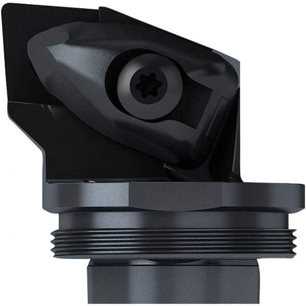 Seco - Right Hand Cut, Size GL50, CN..54. Insert Compatiblity, Internal Modular Turning & Profiling Cutting Unit Head - 32mm Ctr to Cutting Edge, 37mm Head Length, Through Coolant, Series SteadyLine - Americas Industrial Supply