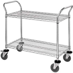 Quantum Storage - Carts Type: Utility Cart Load Capacity (Lb.): 1200.000 - Americas Industrial Supply