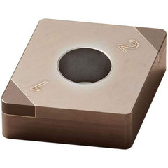 Seco - CNGA432S Grade CH0550 PCBN Turning Insert - TiAlN/TiAlCrN Finish, 80° Diamond, 1/2" Inscr Circle, 0.031496" Corner Radius - Americas Industrial Supply