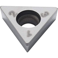 Seco - TCGW1.81.5 Grade CBN010 PCBN Turning Insert - Uncoated, 60° Triangle, 0.016" Corner Radius - Americas Industrial Supply