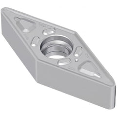 Seco - VNMU2.532 M6 Grade TP1501 Carbide Turning Insert - Ti(C/N)+Al2O3+TiN Finish, 35° Diamond, 0.031" Corner Radius - Americas Industrial Supply