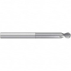 Emuge - 10mm Diam, 8mm LOC, 2 Flute Solid Carbide Ball End Mill - Uncoated, Single End, 120mm OAL, 10mm Shank Diam, Ball Flute - Americas Industrial Supply