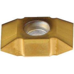Emuge - 11.5 TPI, Internal Thread, NPT Standard, GF Grade Thread Mill Insert - Carbide, TiN Coating - Americas Industrial Supply