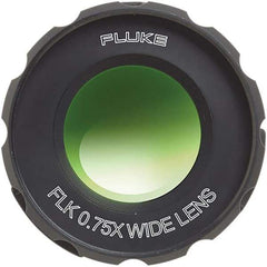 Fluke - Infrared Wide Angle Lens - Use with 0.75x Wide Angle, RSE300 & RSE600 - Americas Industrial Supply