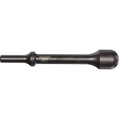 Mayhew - 1" Head Width, 6" OAL, Pneumatic Hammer - Round Drive, Round Shank, Steel - Americas Industrial Supply