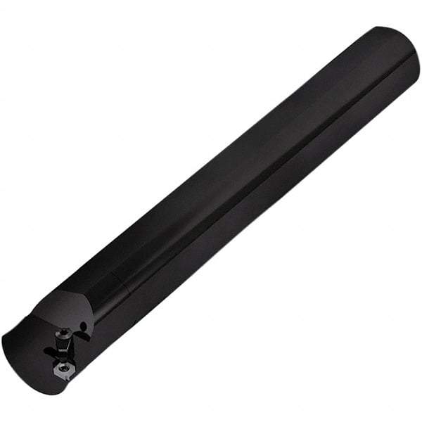 Seco - CNR, Internal, Right Hand, 0.1152" Max Depth of Cut, 0.03 to 0.104" Groove Width, Indexable Grooving Tool Holder - 10NR, 12NR Insert Compatibility, 3/4" Shank Height, 3/4" Shank Width, 7" OAL, Through Coolant - Americas Industrial Supply