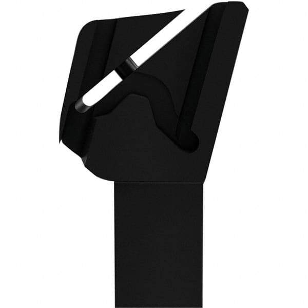 Seco - X4FL, External, Left Hand, 16mm Max Depth of Cut, 3mm Max Groove Width, Indexable Grooving Tool Holder - X4GK25..L Insert Compatibility, 16mm Shank Height, 16mm Shank Width, 125mm OAL, Through Coolant - Americas Industrial Supply