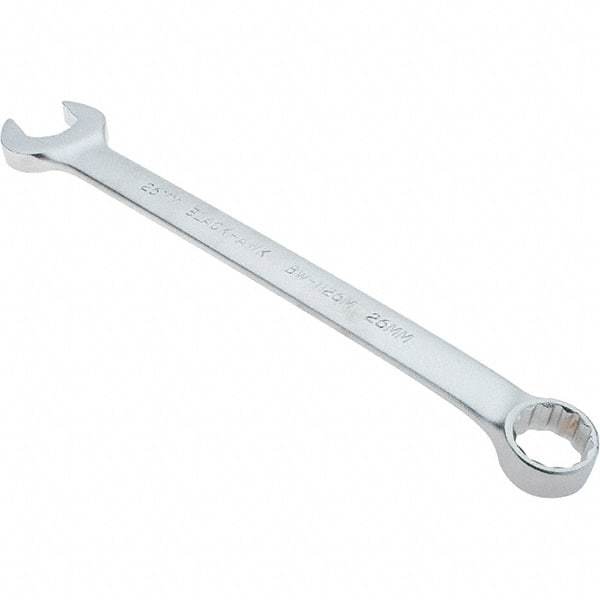Blackhawk by Proto - 26mm 12 Point Offset Combination Wrench - 15° Offset Angle, 13-1/2" OAL, Steel, Satin Finish - Americas Industrial Supply